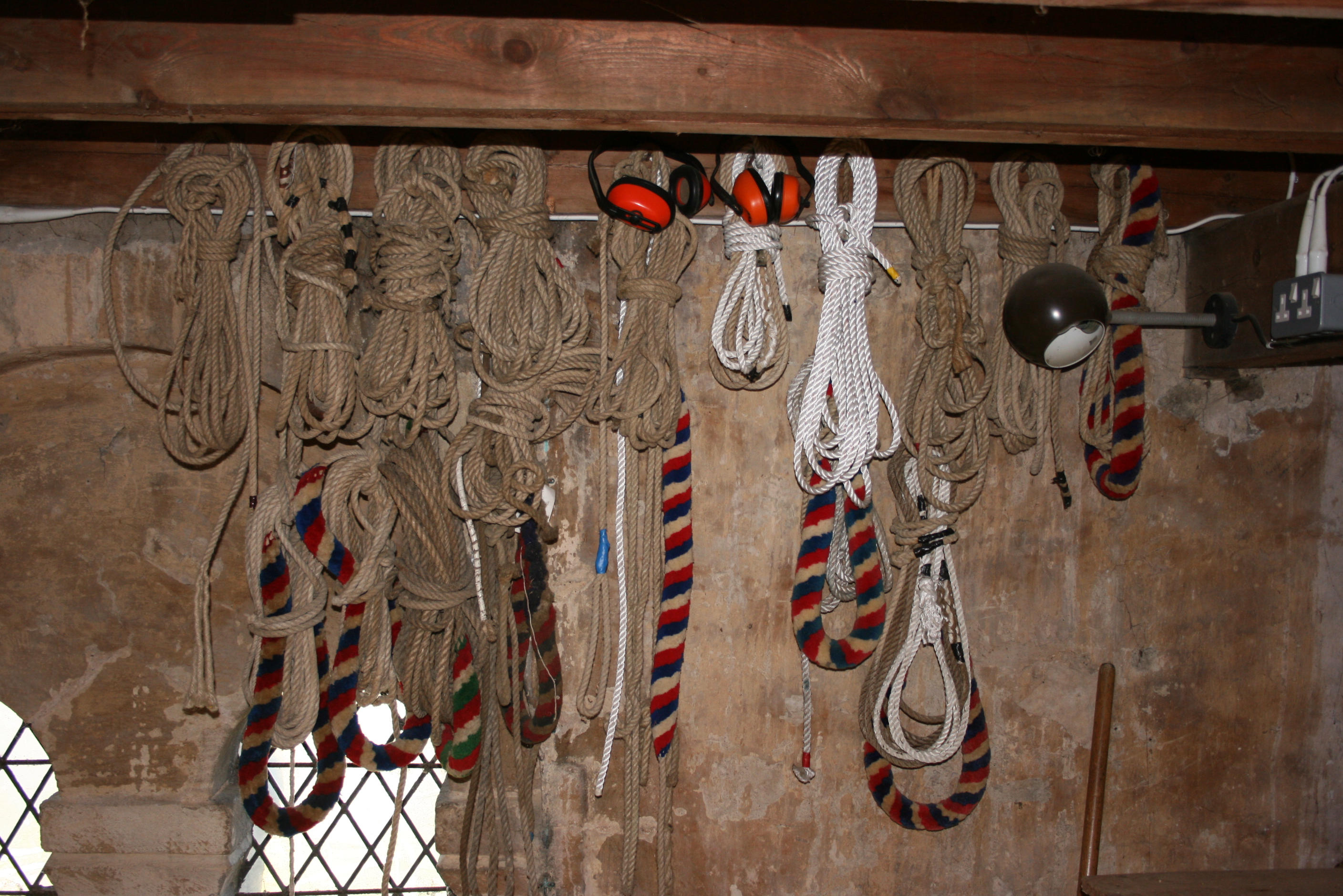 Bell ringers ropes
